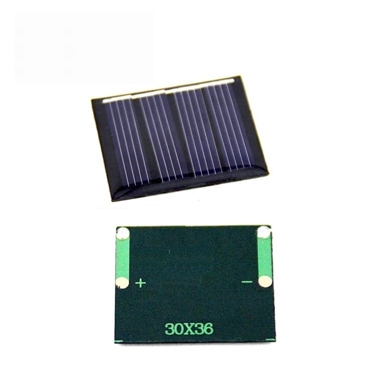 Epoxy solar panel 30x36mm Miolentek solar