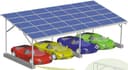 Single Row Carport Mounting System