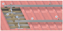 HQ-TH01 Tile Roof Solar Mounting System