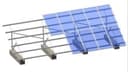 Aluminum Ground Mounting System - Single Slot U...