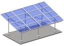 C Type Carbon Steel Ground Mounting System-Plat...