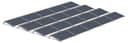 Flat Roof Aerodynamic South System 10° for 10 m...