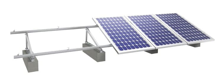 AS Solar Tripod Concrete Roof Solar Mounting Sy...