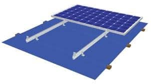 MRac L Feet and Hanger Bolt Kit Metal Roof PV M...