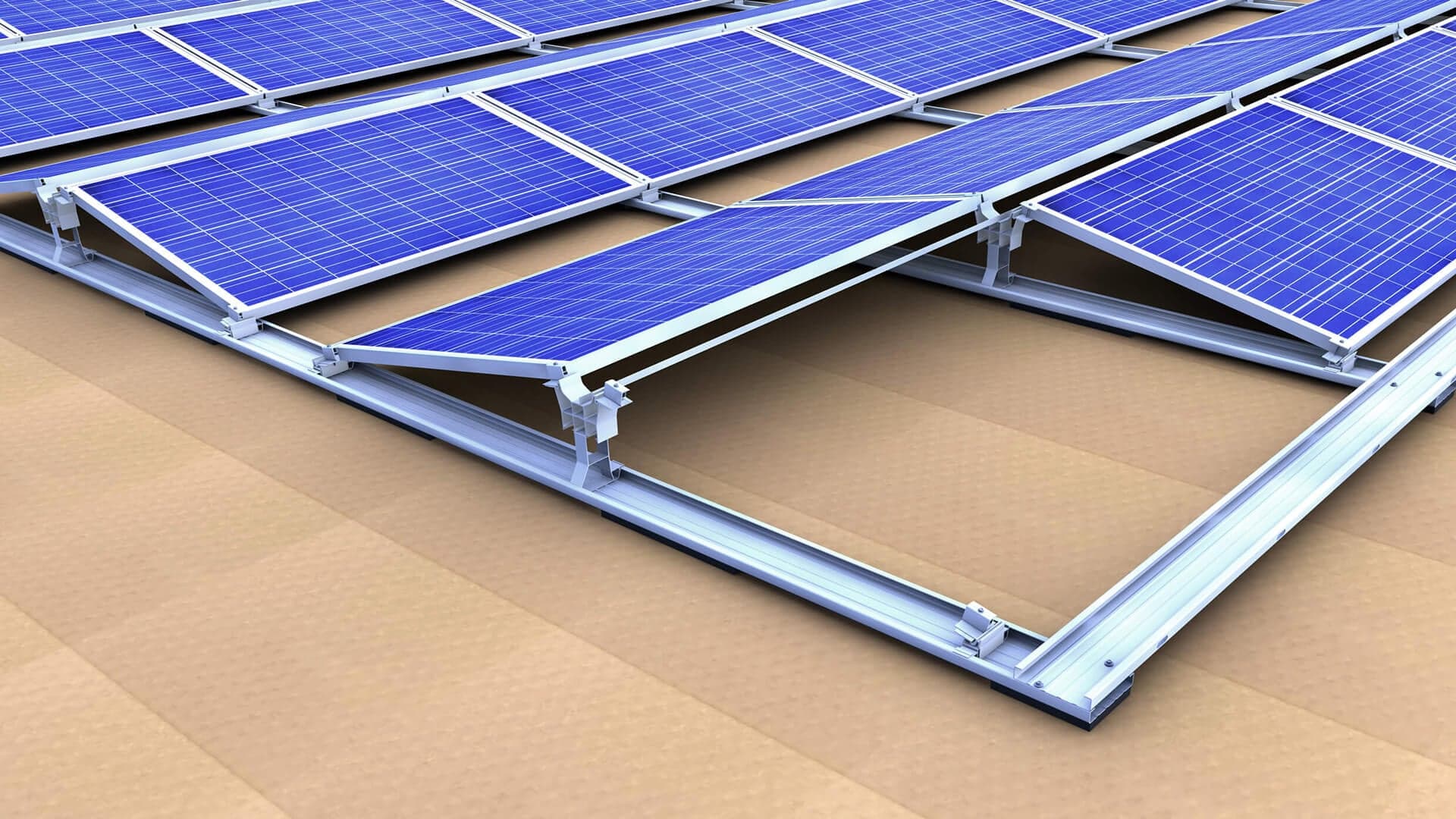 Flat Roof East-West System II