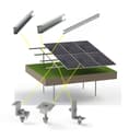 Carbon Steel Solar Ground Mounting System