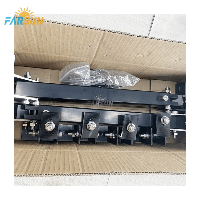 FS Black Solar Panel Adjustable Tripod Support