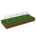 Solar Ground Mount Structure C Steel Zam