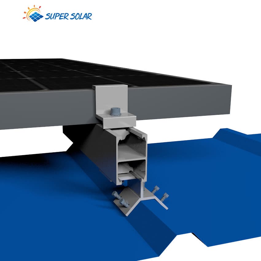 R003 Trapezoidal Roof Solar Bracket Mounting