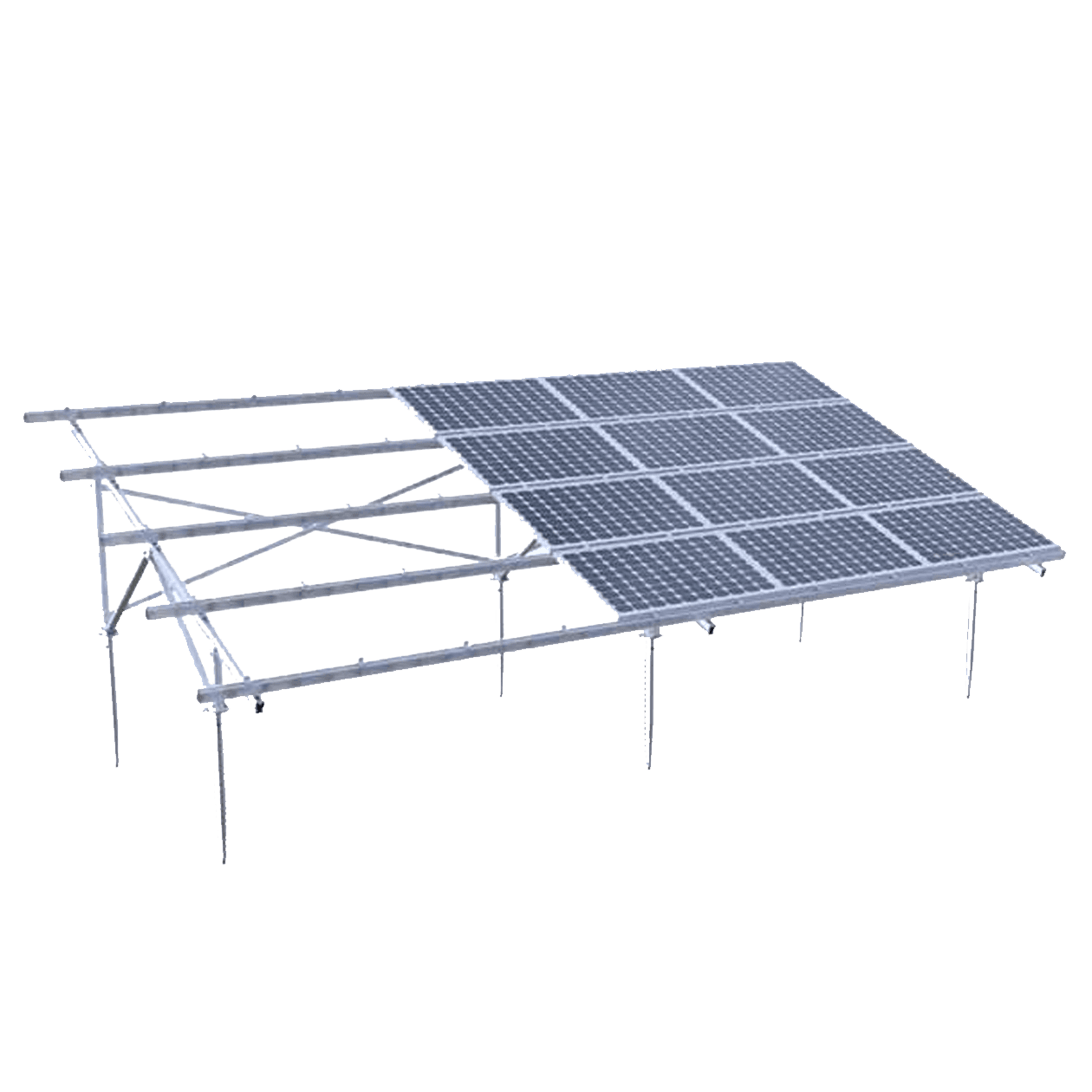 Aluminum Ground Mount System