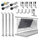 FS PV Mount Balkonsolar Aluminum Racking Angle Adjustable Veranda