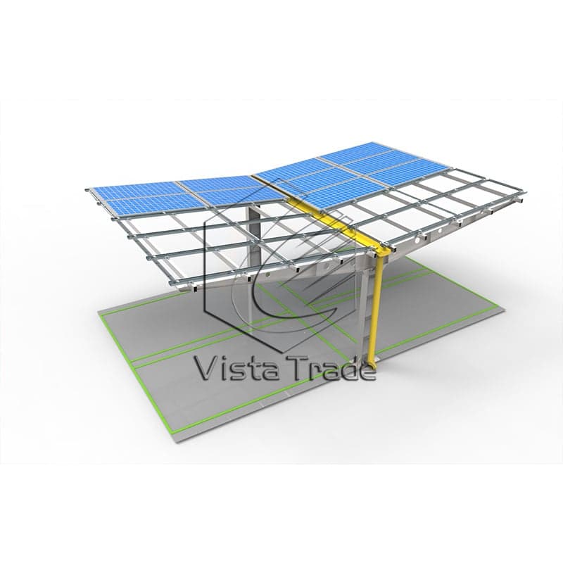 Y Type Steel Solar Carport Mounting Systems