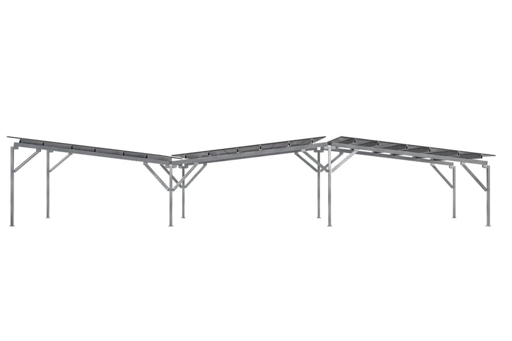 Continuous East-West Carport