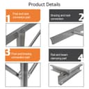 Steel Pile Ground Mounting
