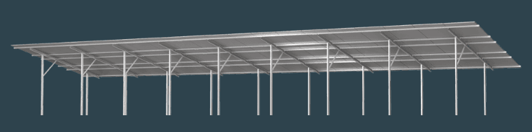 Ground Mounted 2-Pillar System