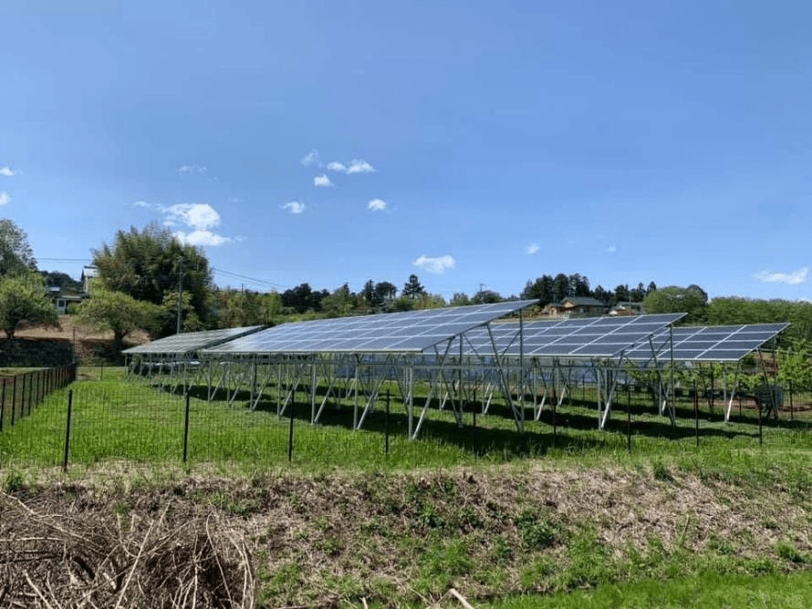 Multiple Row Type Solar Farmland Mount