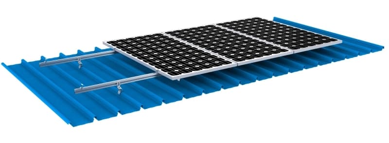 Boltless Metal Roof Solar Mount System