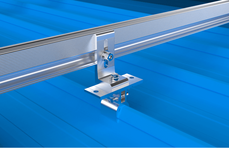 TonKor Color Steel Tile Photovoltaic Racking TS...