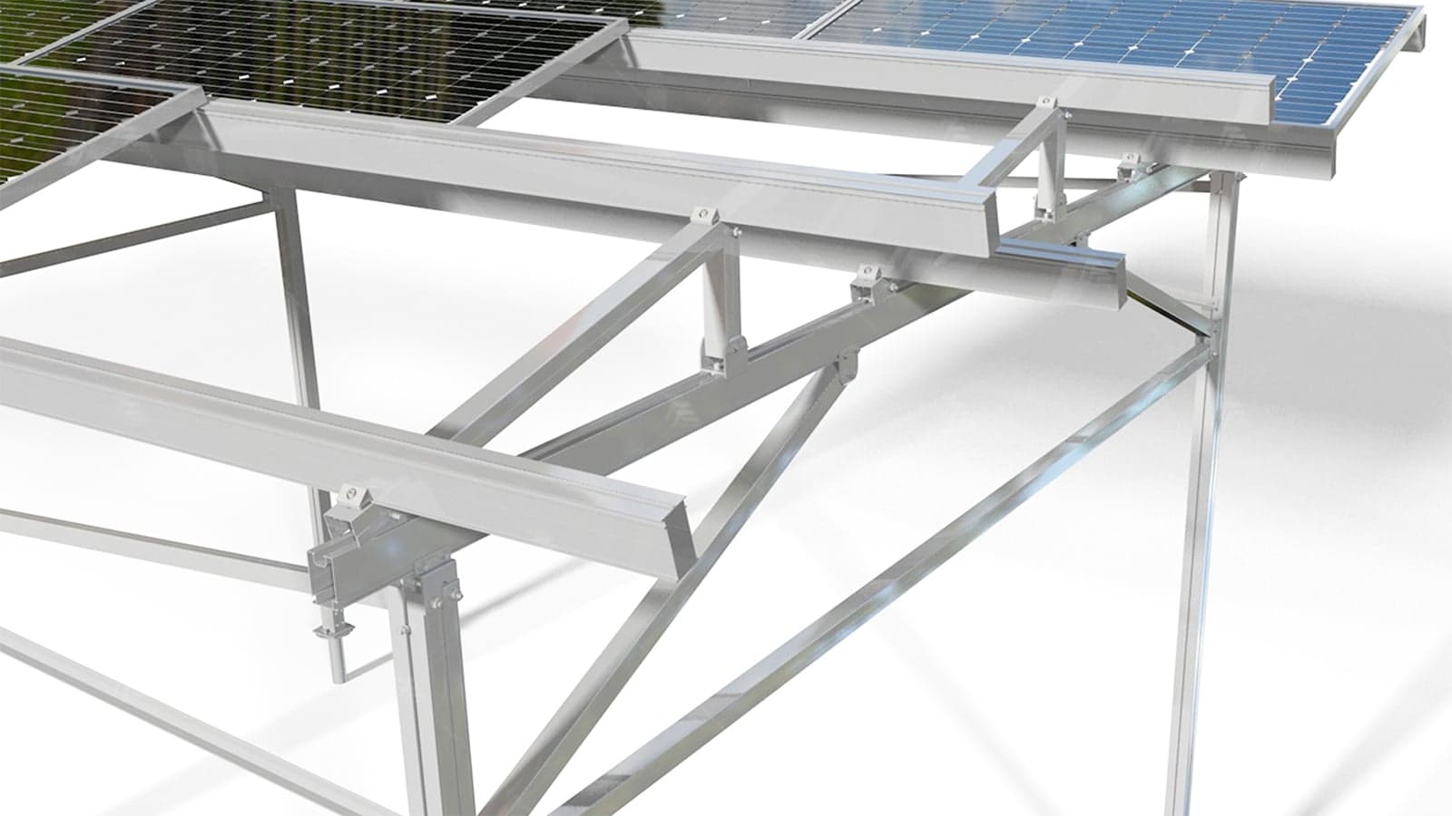 Agrivoltaic Solar Mounting System