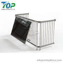 TonKor Steel Dual Post Pile Driven Ground Mount