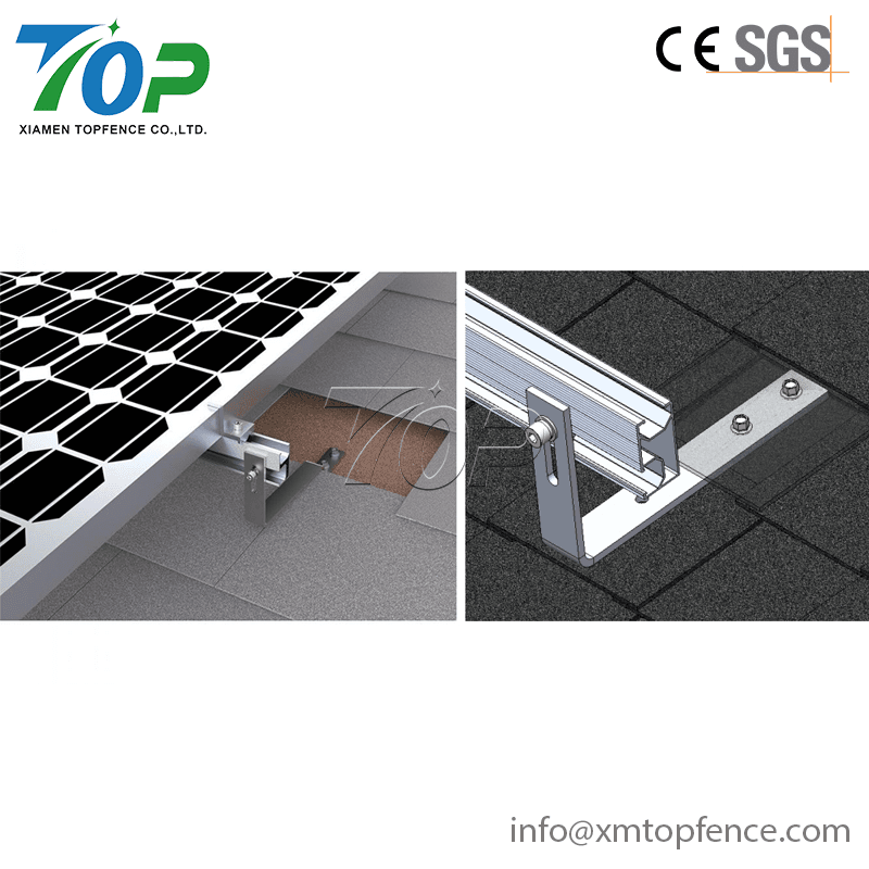 Asphalt Roof (Bitumen Roof) Solar Panel Mountin...