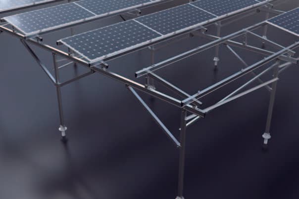 Aluminium Agrivoltaics Mounting System