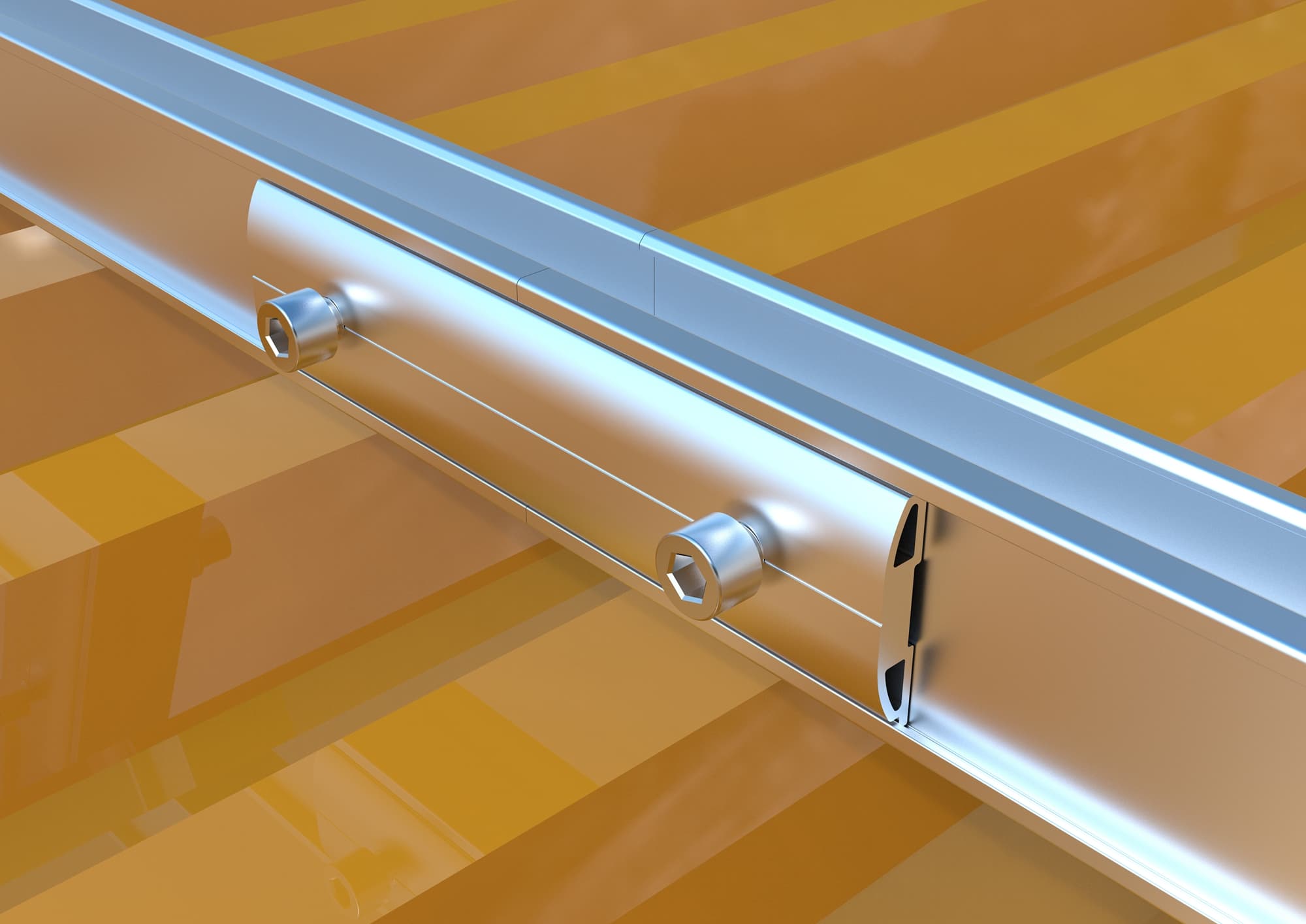 L-Feet Metal Roof Mounting System