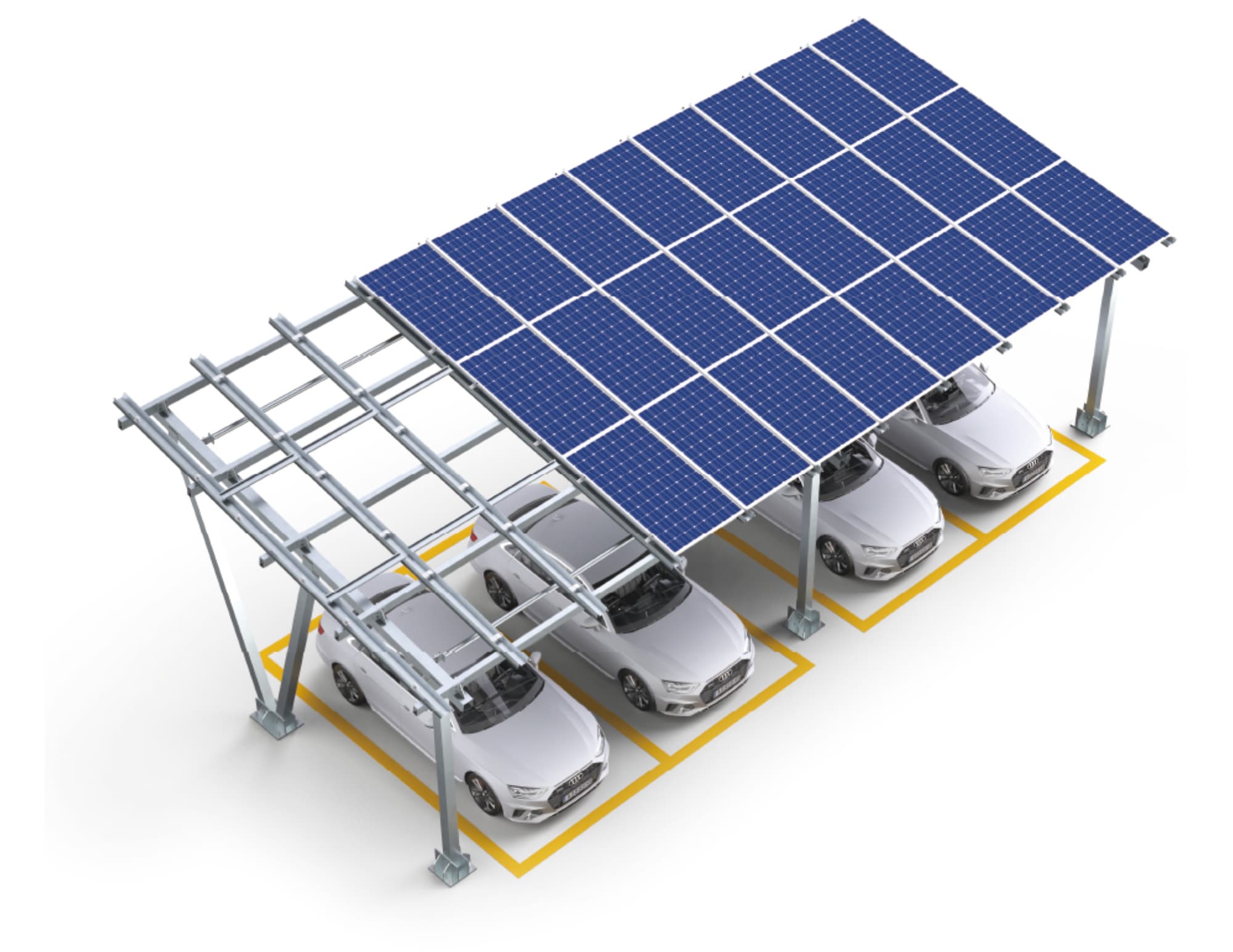 Steel Carport Mounting System