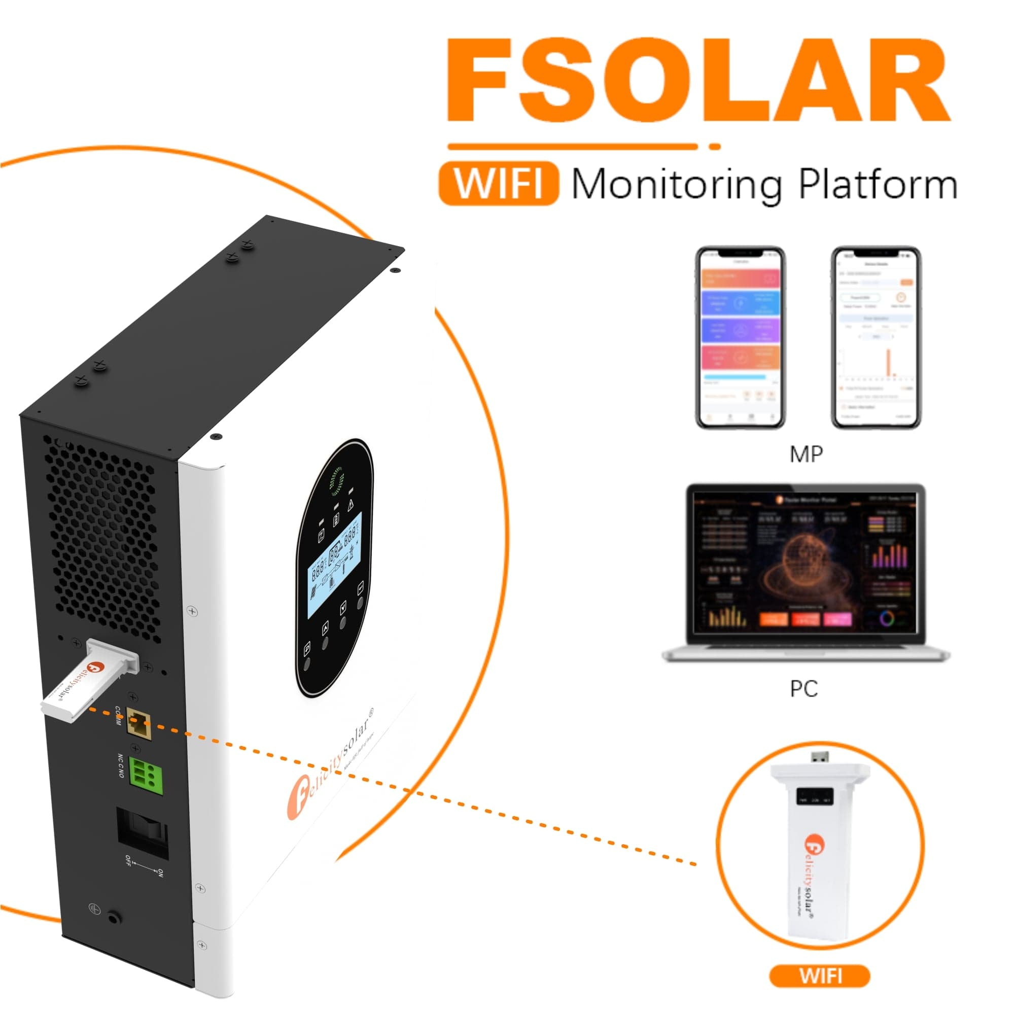IVEM Series Off-grid High-freguency Solar inver...