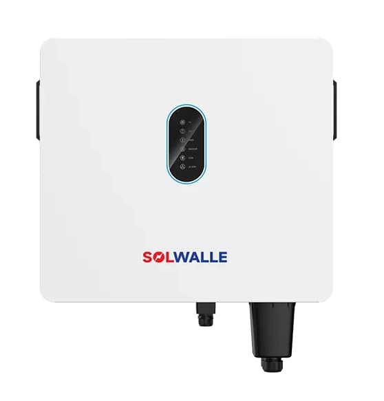 solwalle 25Kw 30Kw hybrid inverter, 3MPPT,Batte...