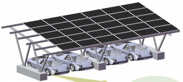 All-aluminum Carport Mounting System - A1