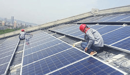 Glass Tiles Roof Mounting System