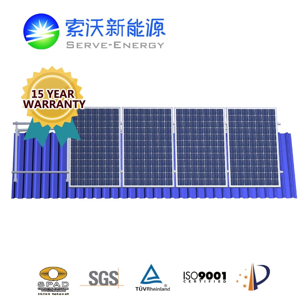 Elevated Metal Roof PV Mounting Systems