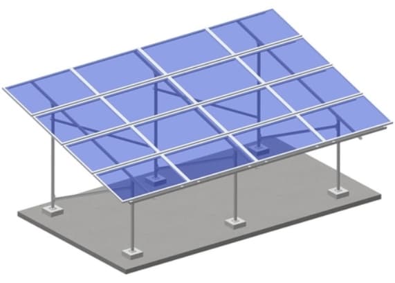 C Type Carbon Steel Ground Mounting System-Plat...