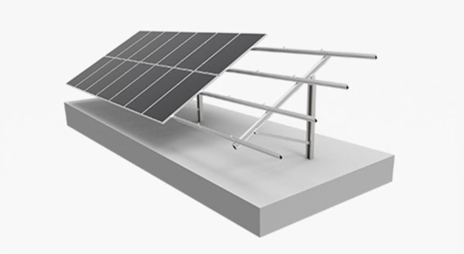 GS-Ground Mounting System (Single Column Piling)