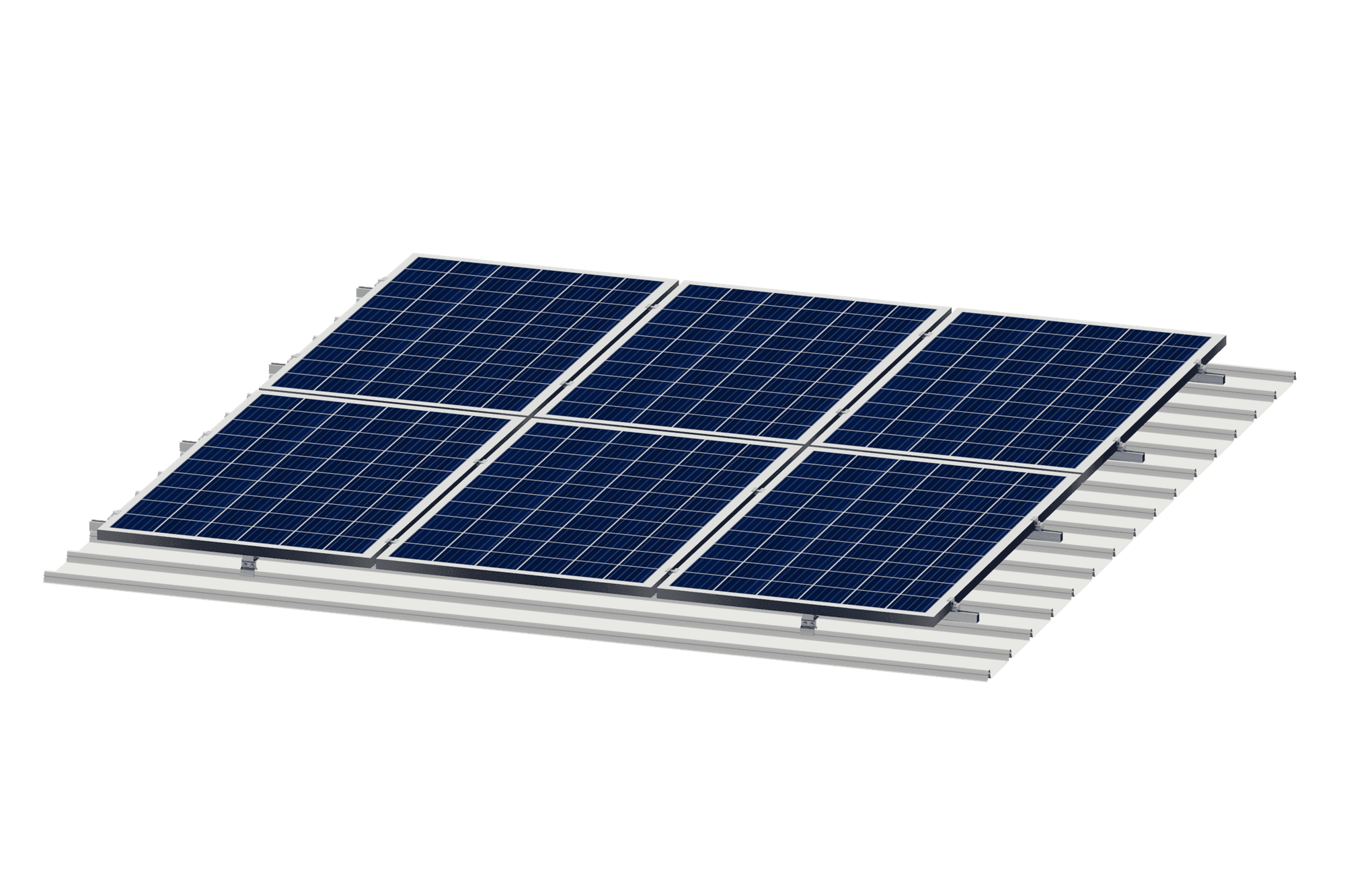 PV-ezRack® SolarRoof™ DT Rail Non-Penetrative