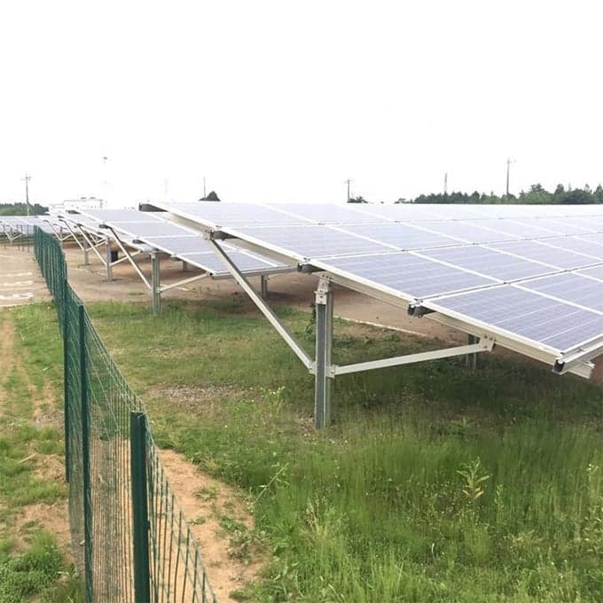 AS Steel Solar Ground Mounting System