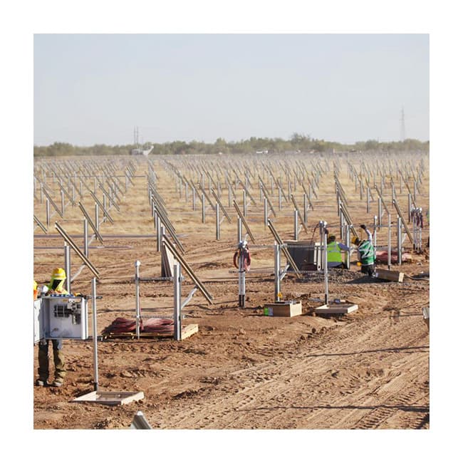 AS Galvanized Steel Hot Dip Ground Mounting System