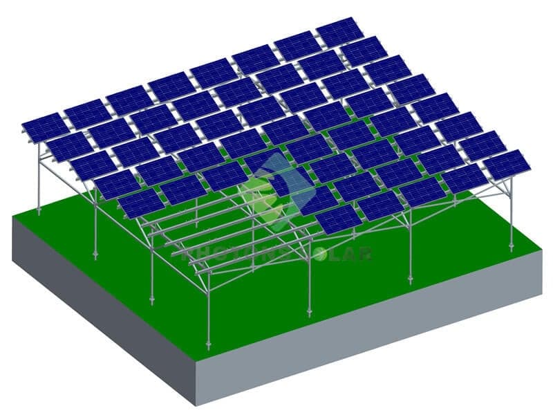 Agriculture Solar Farm Mounting Structure with ...