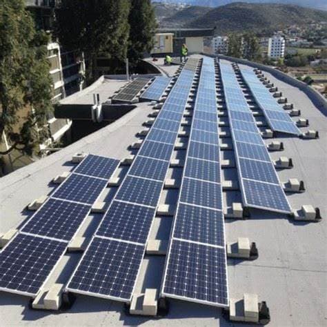 Flat Concrete Roof Ballasted Tilt