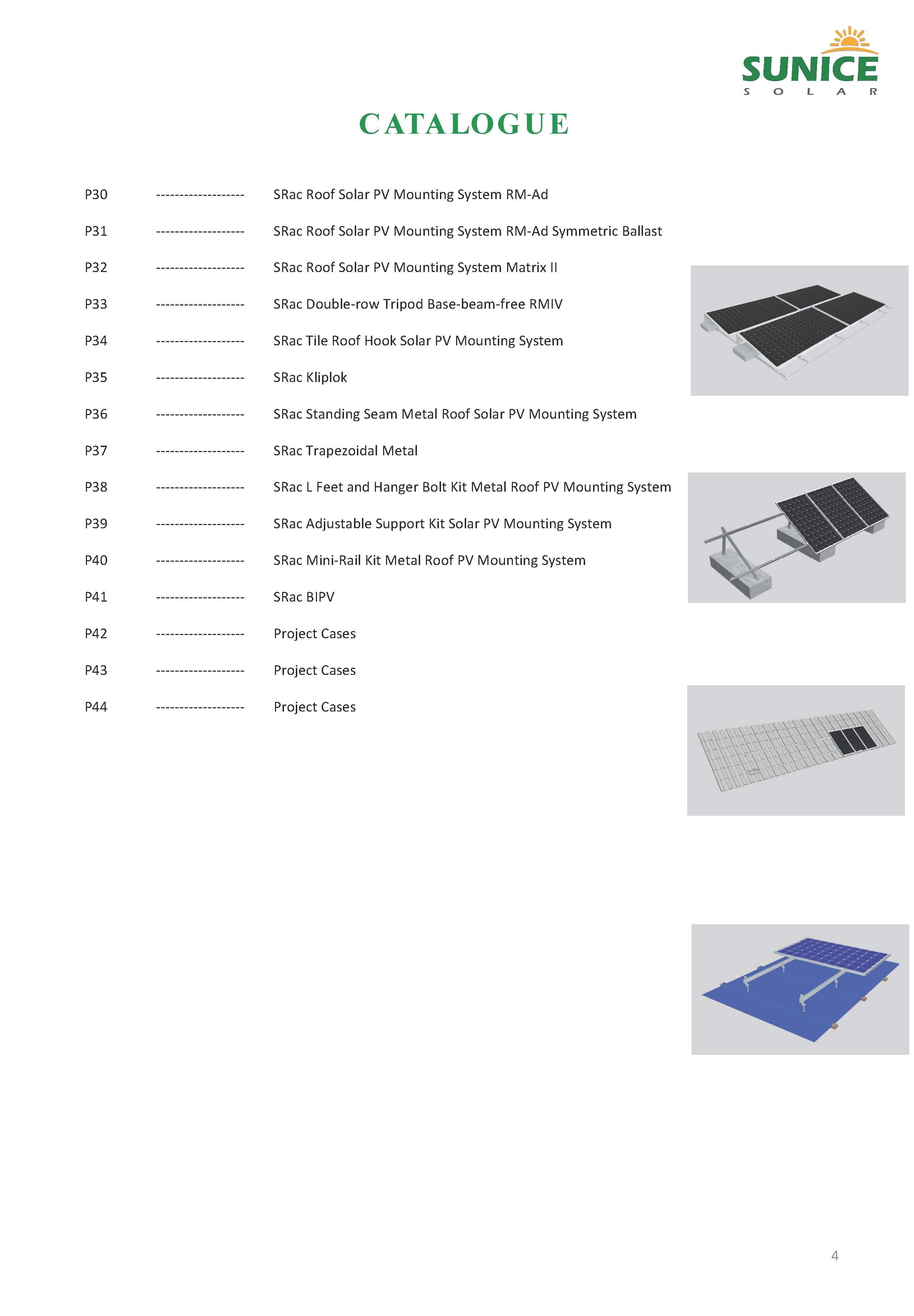 Tile Roof Hook Solar Mounting System