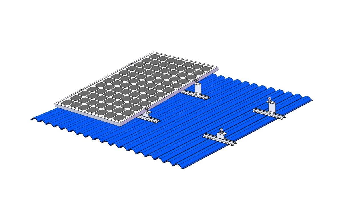 Tilt solar mounting system