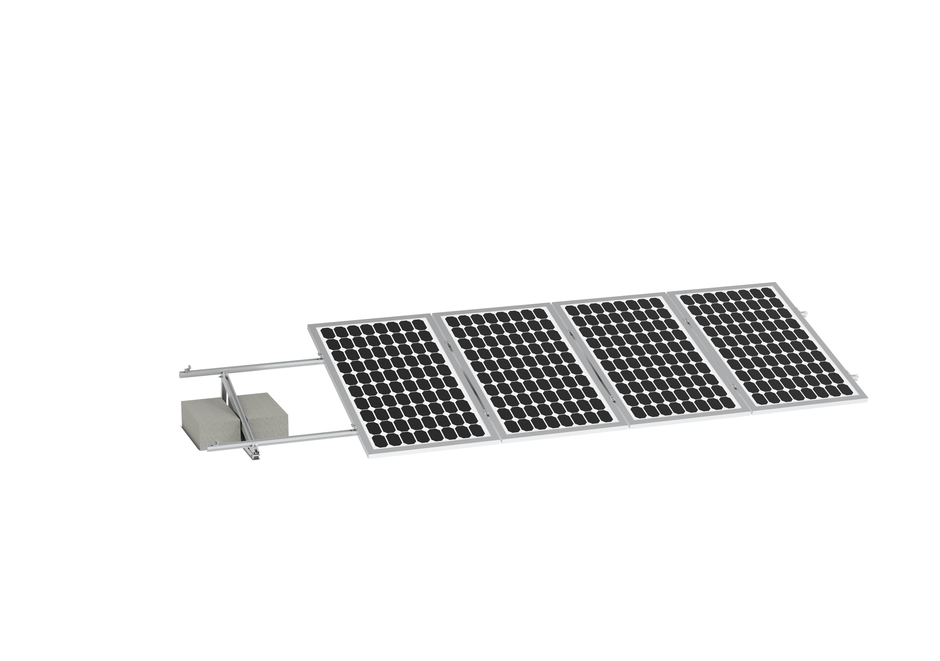 Flat Roof Solar Mounting