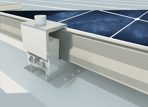 Pitched Roof with Trapezoidal Metal Sheet and Sandwich Panel D30
