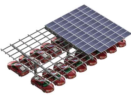 Steel Carport Mounting System