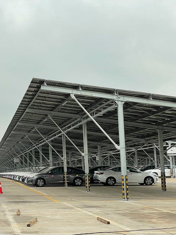 BIPV Waterproof Solar Carport Mounting System
