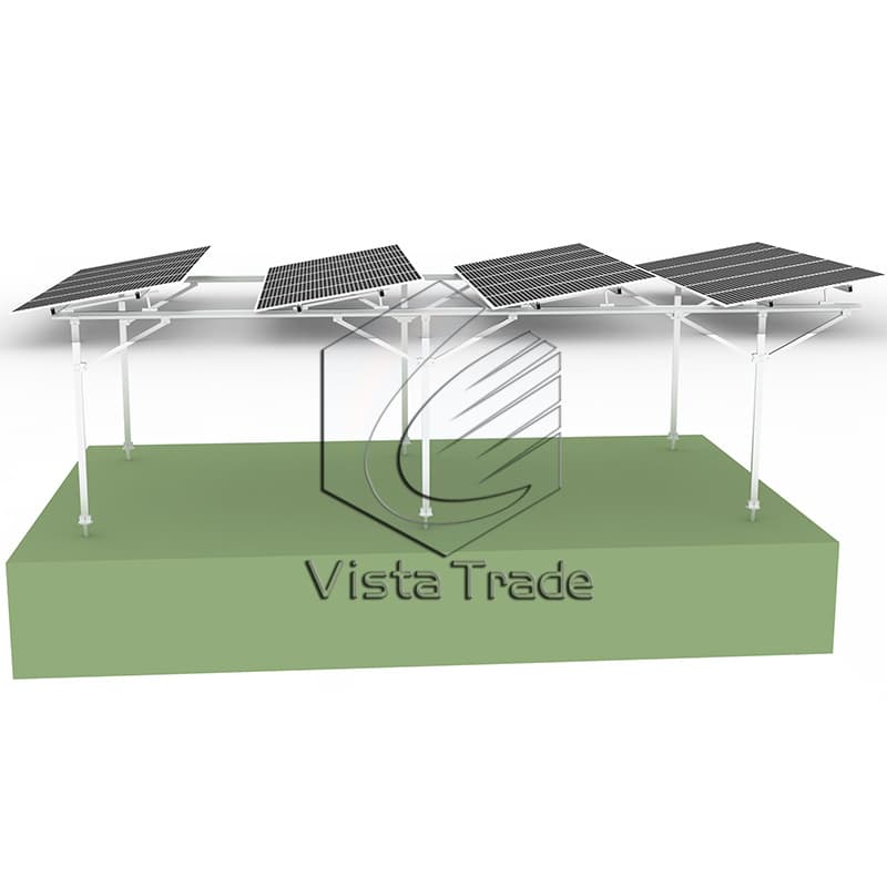 Agricultural Solar Farm Mounting System