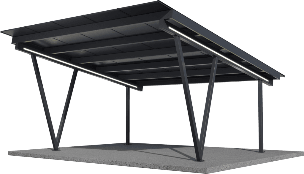 Carport Vector Car