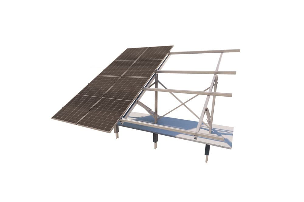 2 Vertical Panels in Ground