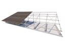 Fixed Angle - 3 Vertical Panels on Concrete